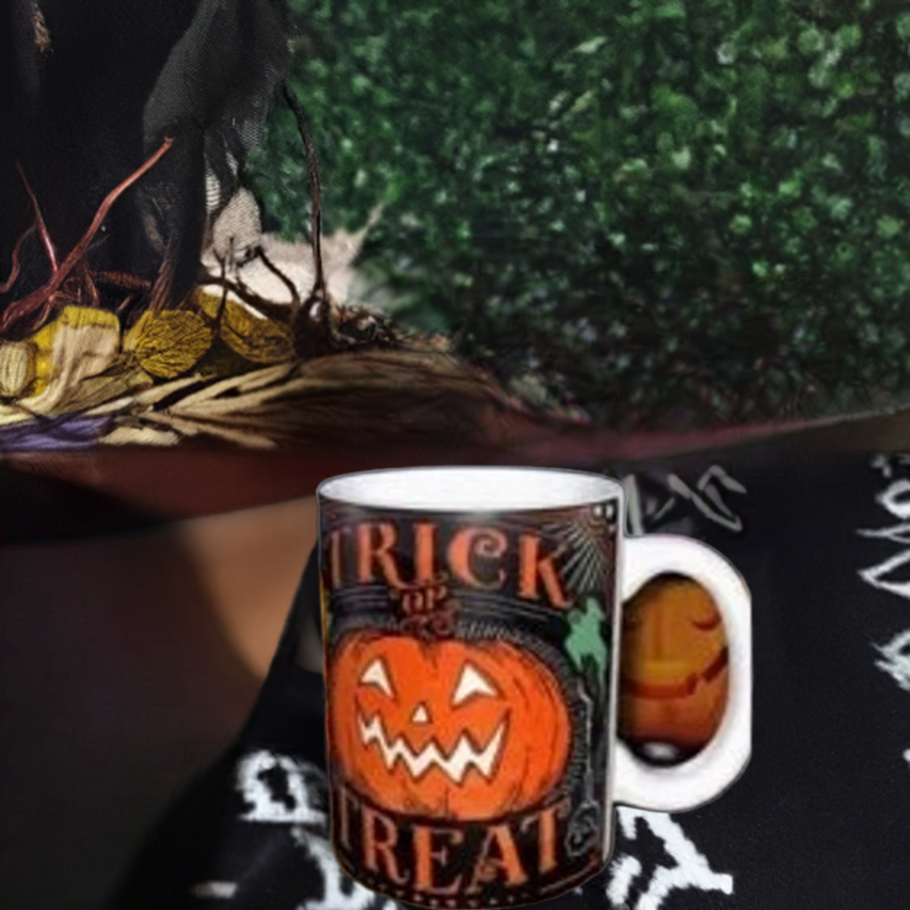 Halloween pumpkin coffee mug,for men & women